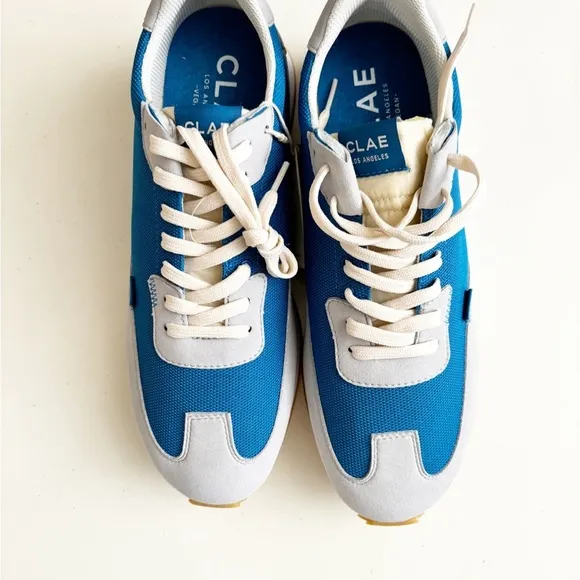 CLAE Men’s Runyon Trainers Shoes Size 10 New Blue Gray