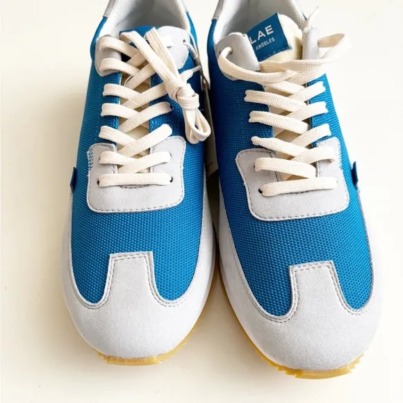 CLAE Men’s Runyon Trainers Shoes Size 10 New Blue Gray