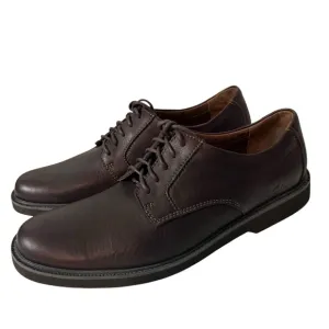 Clarks 82215 Waterproof Men’s Brown Leather Lightweight Oxford Shoes Size 10.5M