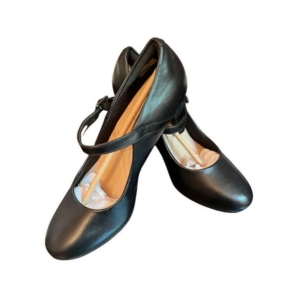 Clarks Ambyr Shine Dress Shoes- Black- Various Sizes- NIB