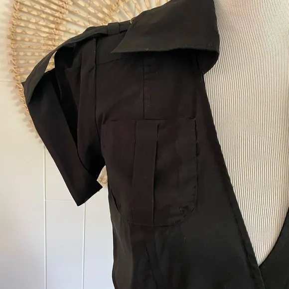 Classic black Diane Von Furstenburg&quot;Kitty&quot; dress wrap dress size 6