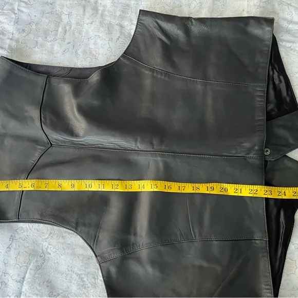Classic Black Tailored V-Neck Vest
