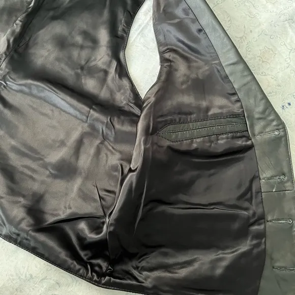 Classic Black Tailored V-Neck Vest
