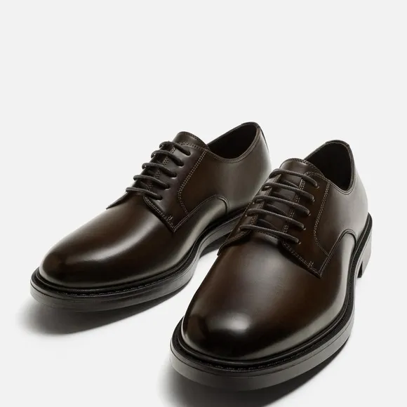 Classic Brown Men's Dress Shoes