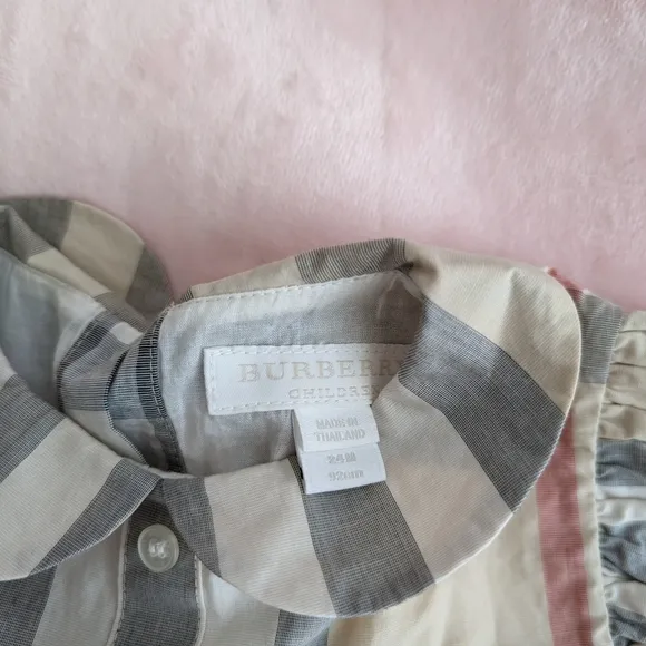 Classic Burberry dress