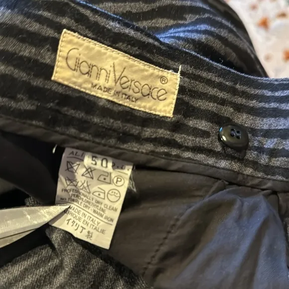 Classic Gianni Versace dress pants 33/32