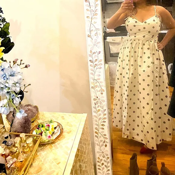 Classic polka dress - NWT, size M