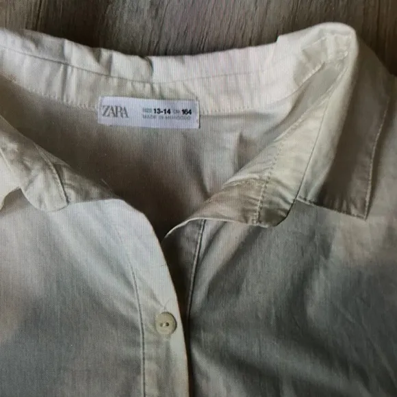 Classic White Kids Casual Dress