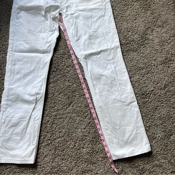 Classic White Theory Dress Pants