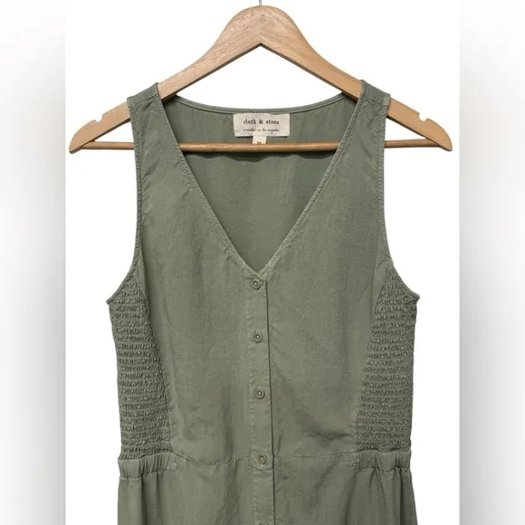 Cloth &amp; Stone Matcha Maxi Dress, size M