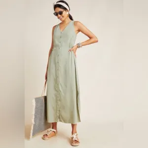 Cloth &amp; Stone Matcha Maxi Dress, size M