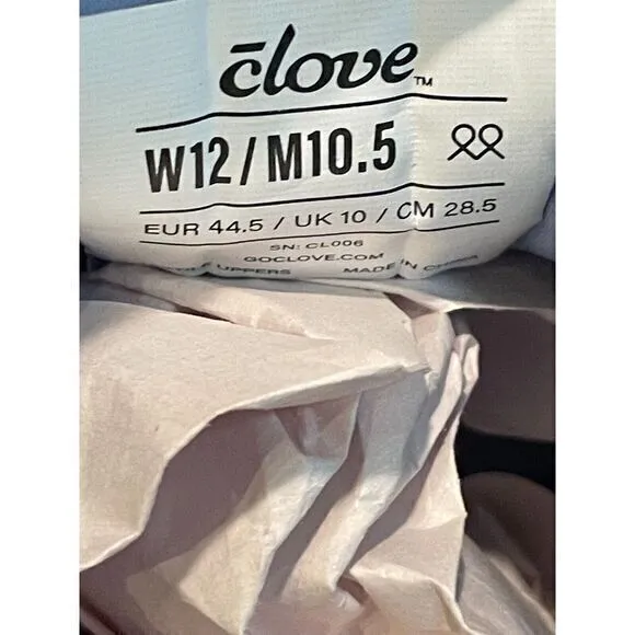 Clove NWOB Classic Core Sneakers Healthcare Worker Size W 12 M 10.5 Gray Matter‎