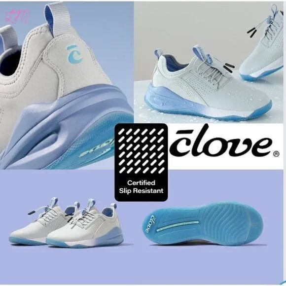 Clove NWOB Classic Core Sneakers Healthcare Worker Size W 12 M 10.5 Gray Matter‎