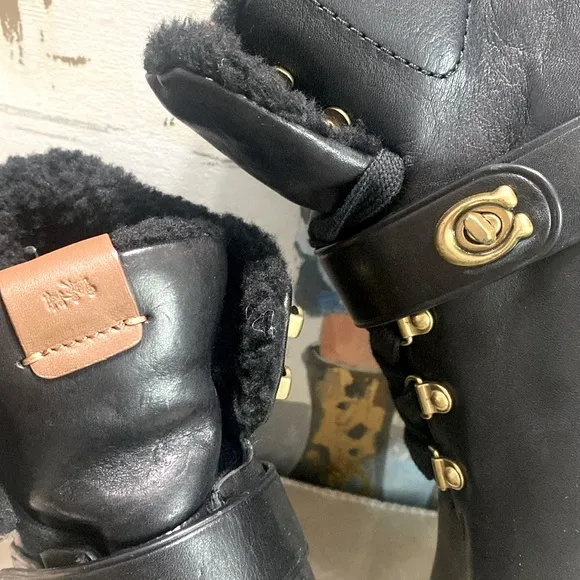 COACH ANKLE BOOTS NEW 🔥💃🏻