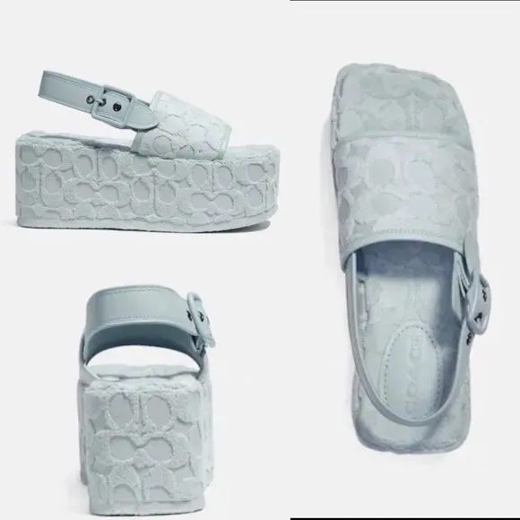 Coach Noelle platform sandals