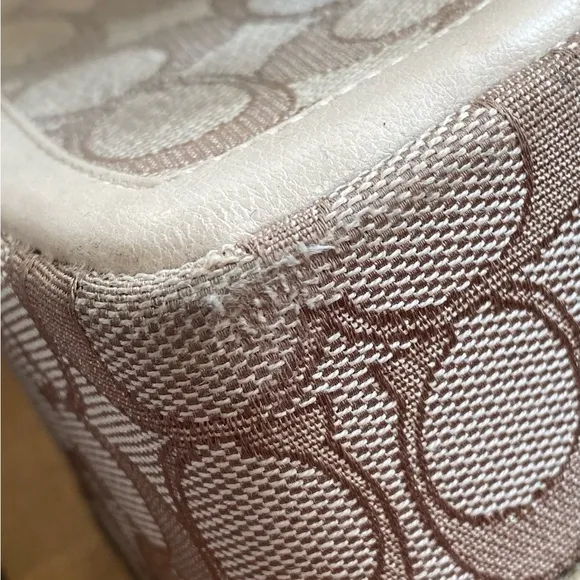 Coach Platform Sandals in cool print design