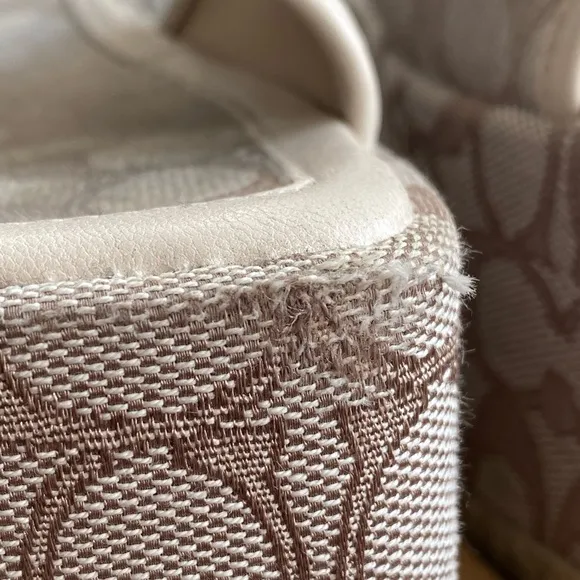 Coach Platform Sandals in cool print design