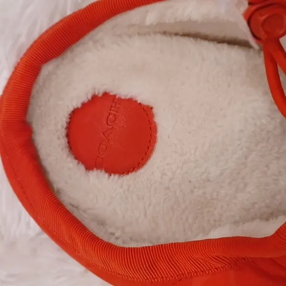 Coach Rachelle Logo Quilted women's slippers $145