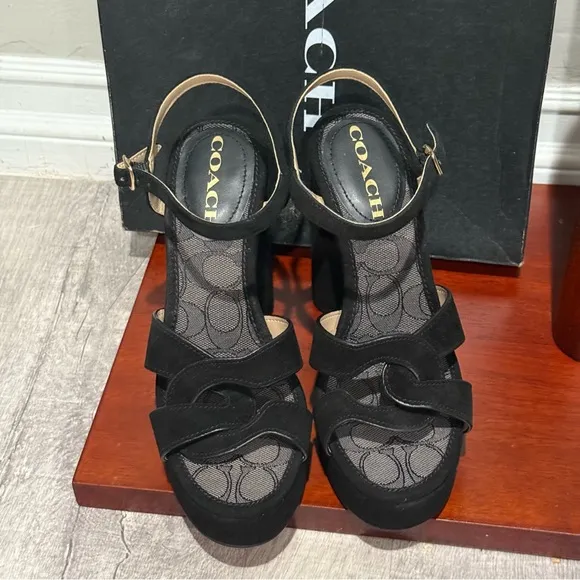 COACH Talina‎ Suede Sandal