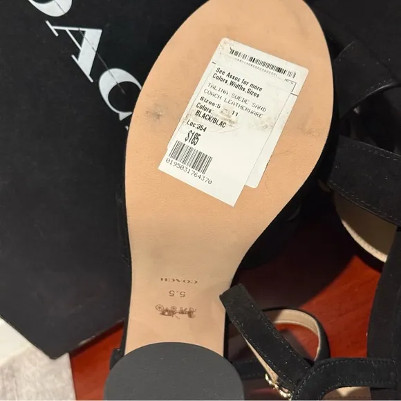 COACH Talina‎ Suede Sandal
