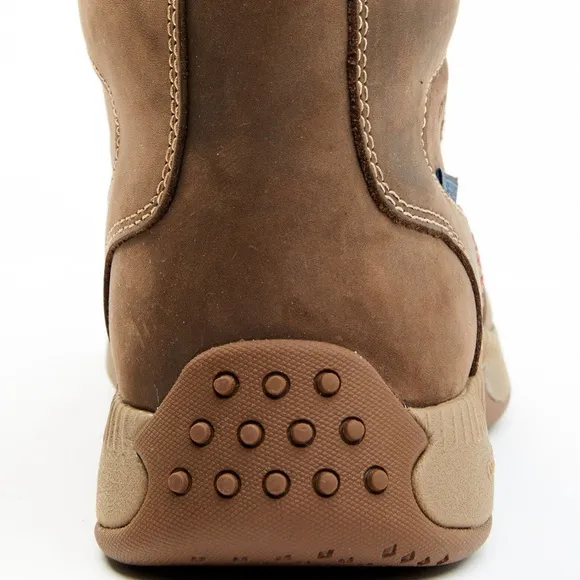 CODY JAMES MEN'S WALLABEE MOC TOE WORK SHOES - COMPOSITE TOE NIB