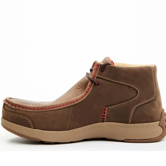 CODY JAMES MEN'S WALLABEE MOC TOE WORK SHOES - COMPOSITE TOE NIB