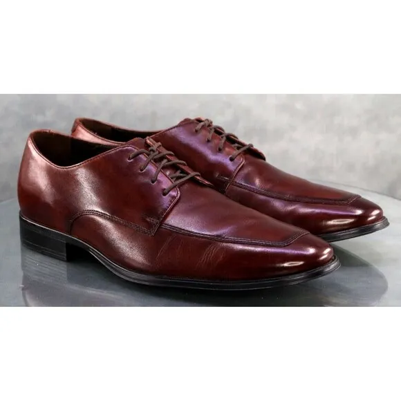 Cole Haan Air Adams Men's Apron Toe Dress Shoes Size 11 Leather Brown C09436