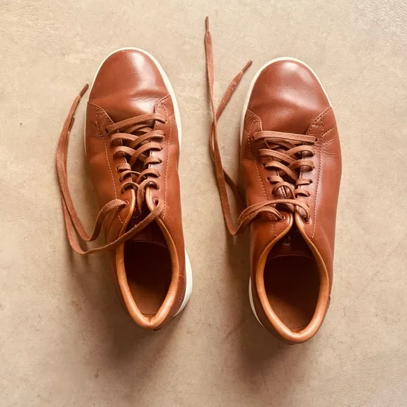 Cole Haan Caramel Brown Leather Men's Shoes/Sneakers 9M