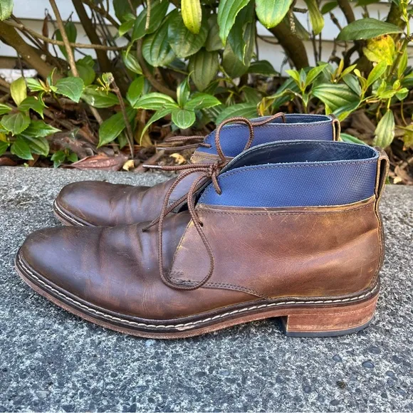 Cole Haan Colton Brown Leather Chukka Boots Men’s 11.5