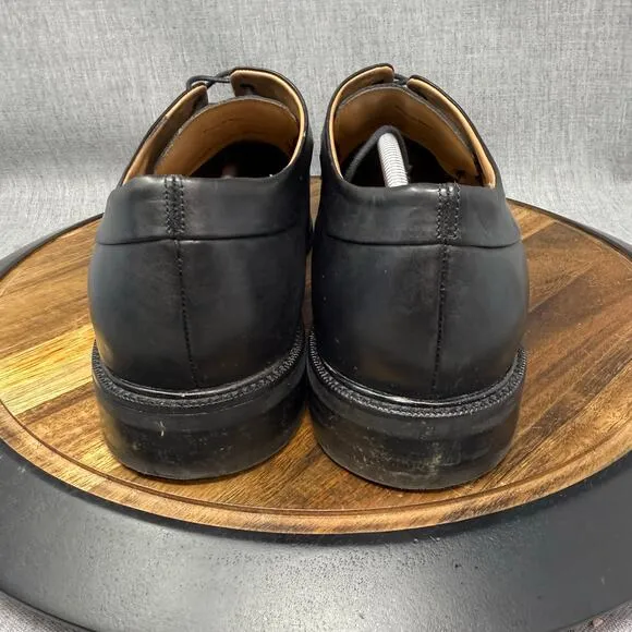 Cole Haan Dress Shoes Men's Size 14 Wide Warren Cap Toe Oxford Black Leather