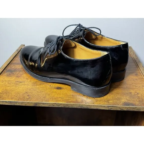 Cole Haan Gramercy Wholecut Oxford Derby Black Size 8.5 D C29561 Leather Dress