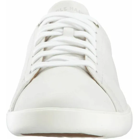Cole Haan Grand OS Crosscourt II Mens 8 White Leather Sneaker Footwear Shoes NEW