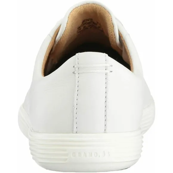 Cole Haan Grand OS Crosscourt II Mens 8 White Leather Sneaker Footwear Shoes NEW