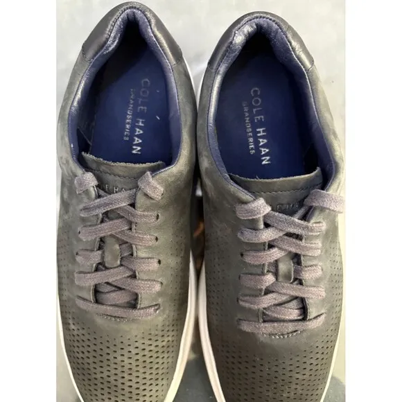 Cole Haan Grand Pro Rally $160 Men's Laser Cut Sneakers Shoes Size 10 M C31422