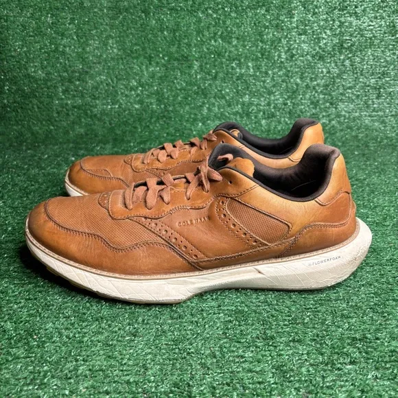 Cole Haan Grandpro Ashland Mens 12 M Brown Leather Shoes Sneakers