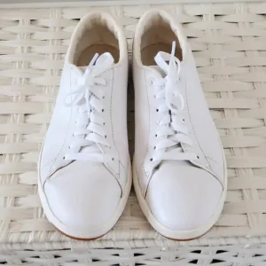 Cole Haan GrandPro Tennis Shoes Sneakers Leather Lace Up Casual Sporty Shoes 7.5