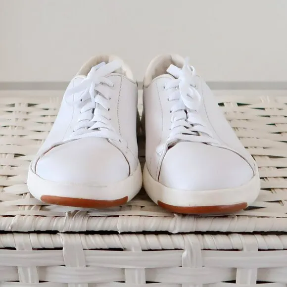 Cole Haan GrandPro Tennis Shoes Sneakers Leather Lace Up Casual Sporty Shoes 7.5