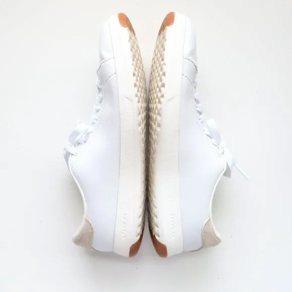Cole Haan GrandPro Tennis Shoes Sneakers Leather Lace Up Casual Sporty Shoes 7.5