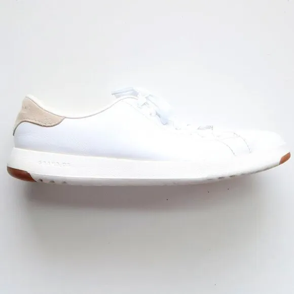Cole Haan GrandPro Tennis Shoes Sneakers Leather Lace Up Casual Sporty Shoes 7.5