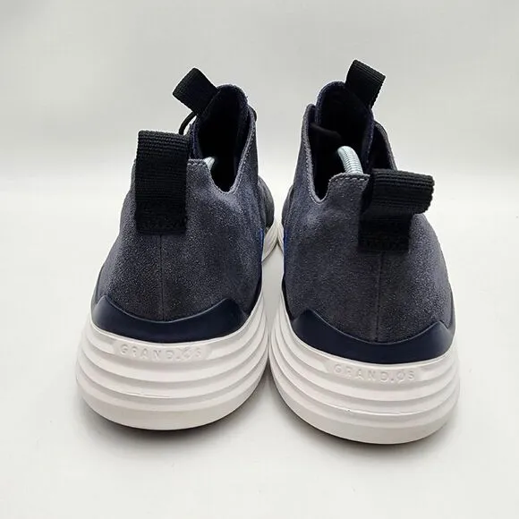 Cole‎ Haan Grandsport Apron Toe Sneaker Mens 13M Navy Blue Grand.Os Shoes