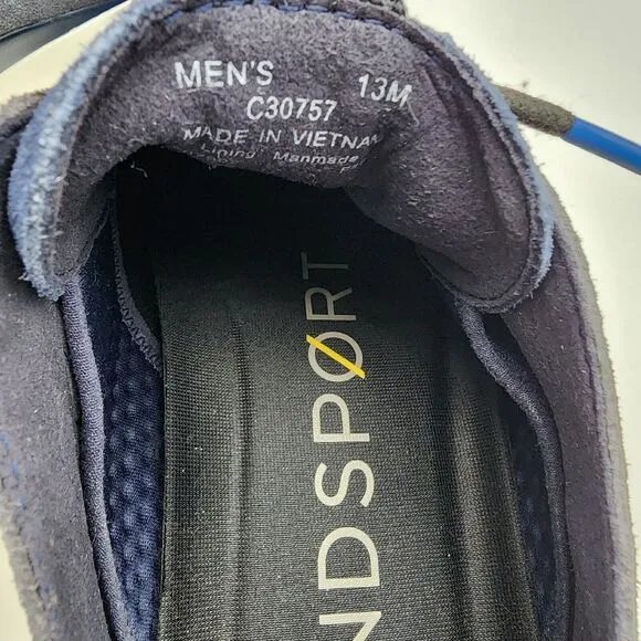 Cole‎ Haan Grandsport Apron Toe Sneaker Mens 13M Navy Blue Grand.Os Shoes