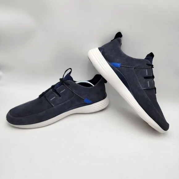 Cole‎ Haan Grandsport Apron Toe Sneaker Mens 13M Navy Blue Grand.Os Shoes