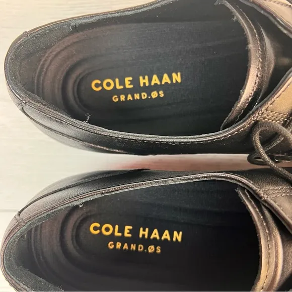 Cole Haan Henry Grand Black Leather Cap Toe Oxford Men’s Shoes 11M Dress Formal