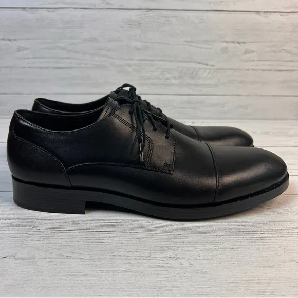 Cole Haan Henry Grand Black Leather Cap Toe Oxford Men’s Shoes 11M Dress Formal