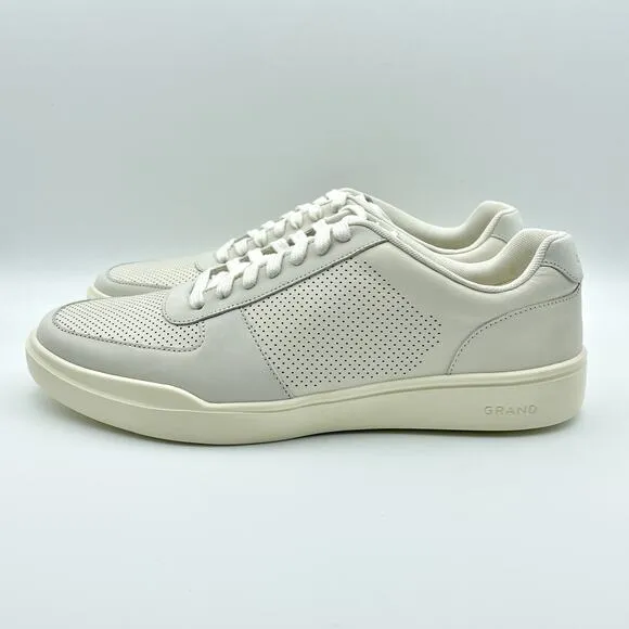 Cole Haan Men's Grand Crosscourt Modern Tennis Shoes US 10 White Ivory NIB