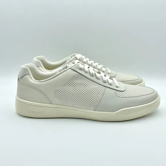 Cole Haan Men's Grand Crosscourt Modern Tennis Shoes US 10 White Ivory NIB