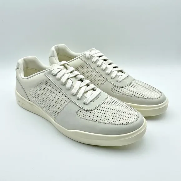 Cole Haan Men's Grand Crosscourt Modern Tennis Shoes US 10 White Ivory NIB