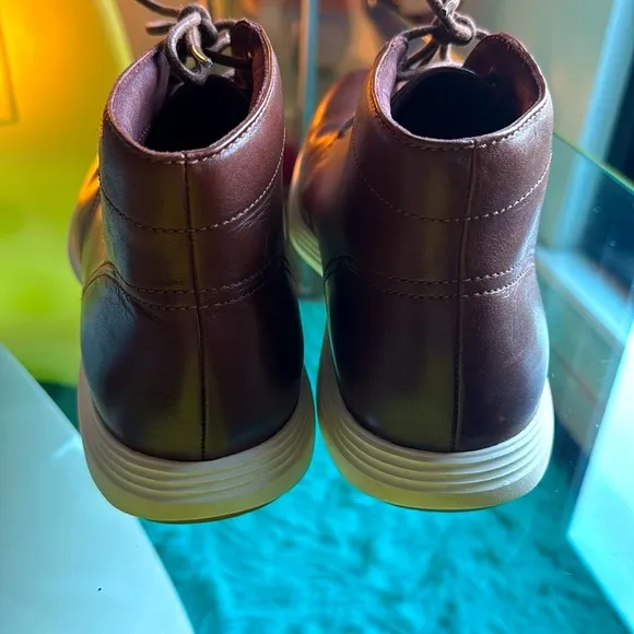 Cole Haan Men's Grand Tour Chukka Sneakers Boots Shoes Tan Brown Sz 13