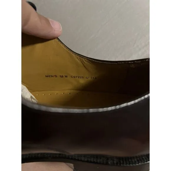 Cole Haan Men's NikeAir‎ Split-Toe Derby Mahogany Leather Dress Shoes Size 10 M