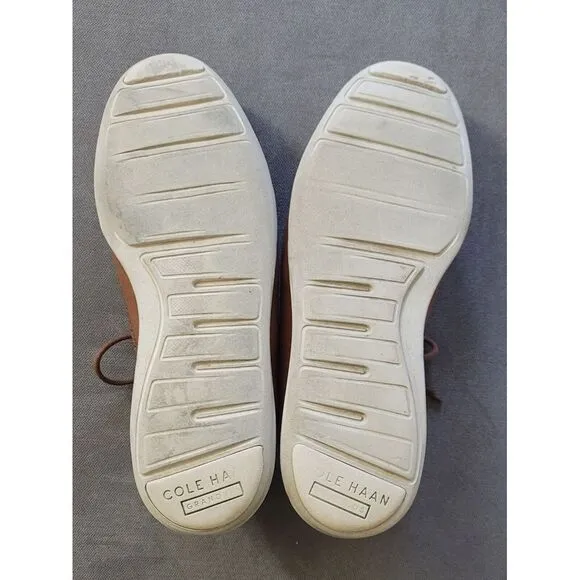 Cole Haan Men's Tan Grand.Os‎ Oxfords Sneakers Shoes Size 11 M C21133